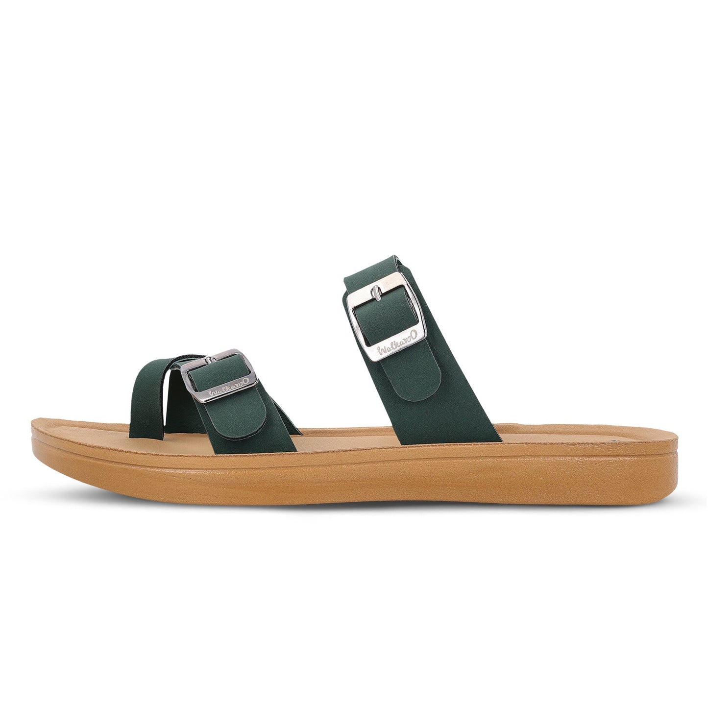 Women's Daily Wear Sandals  - WL7645 Green Beige