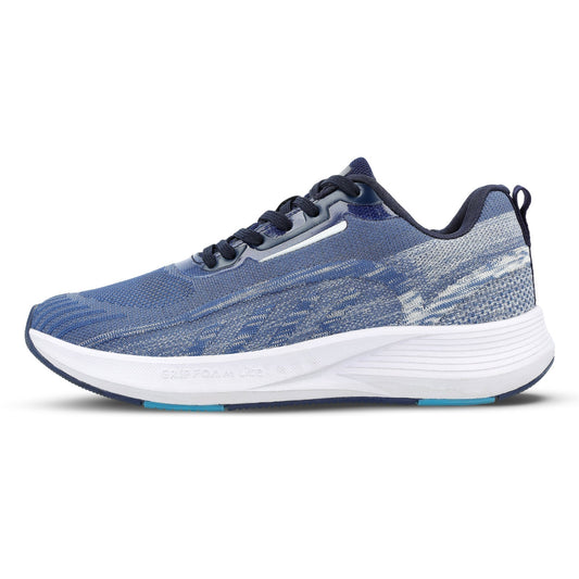 Walkaroo Men Sports Shoe - WS9106 Steel Blue - Walkaroo Footwear