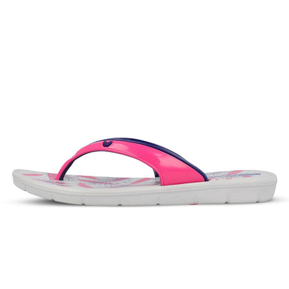 Walkaroo Womens Flip Flop - WC4857 Grey Pink - Walkaroo Footwear