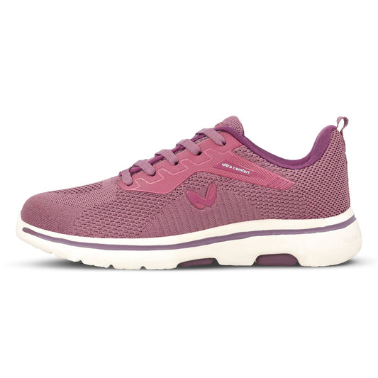 Women's Lace-up Walking Shoes - WS9901 Magenta