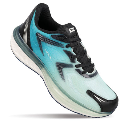 Men's Lace-up Sports Shoes - WS9155 Teal Green