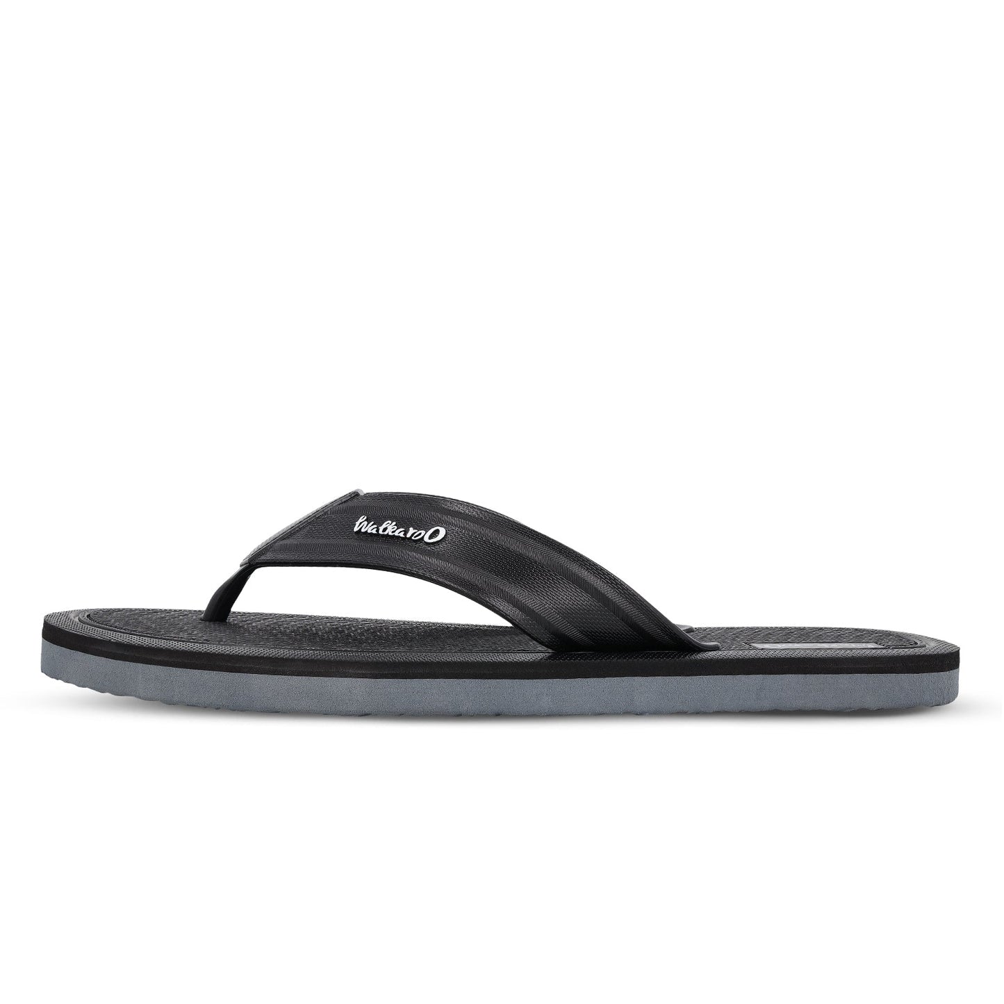 Men's Hawai Slippers - HG190 Black Grey