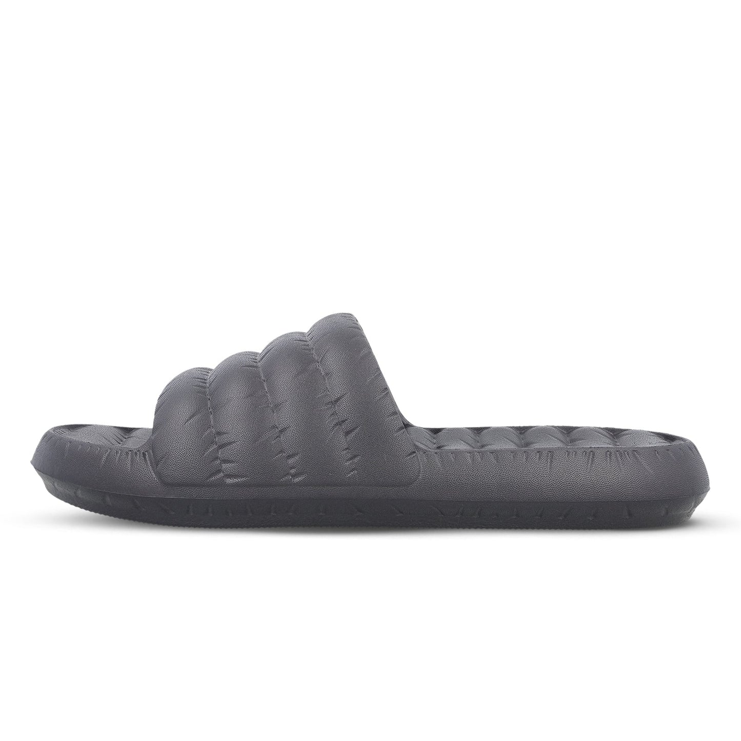 Men's Flip Flop Sliders  - WC8770 Dark Grey