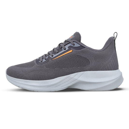 Walkaroo Men Sports Shoe - WS9557 Dark Grey - Walkaroo Footwear