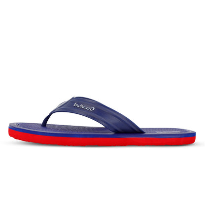 Men's Hawai Slippers - HG190 Navy Blue Red