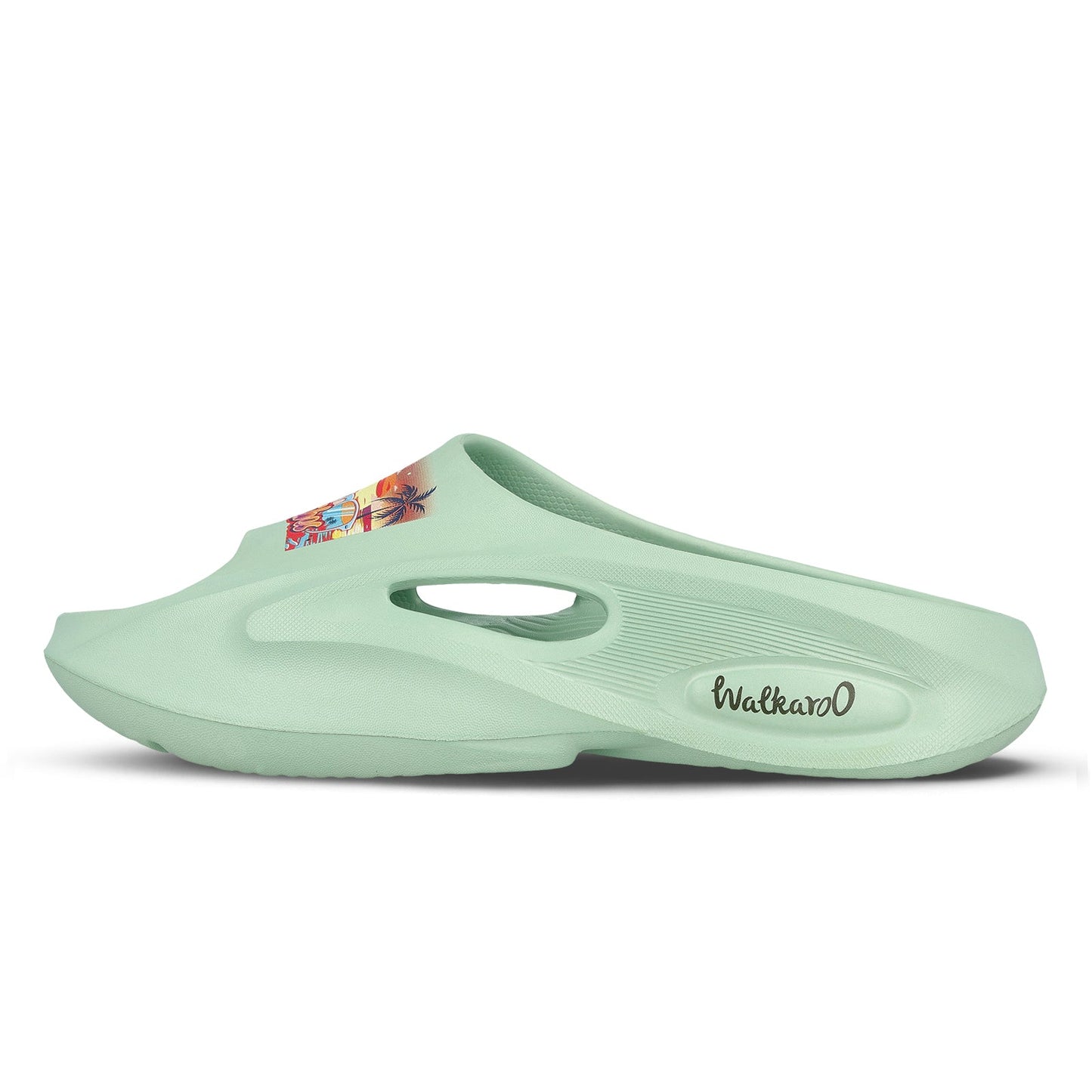 Women's Flip Flop Sliders  - WC8930 Ice Green