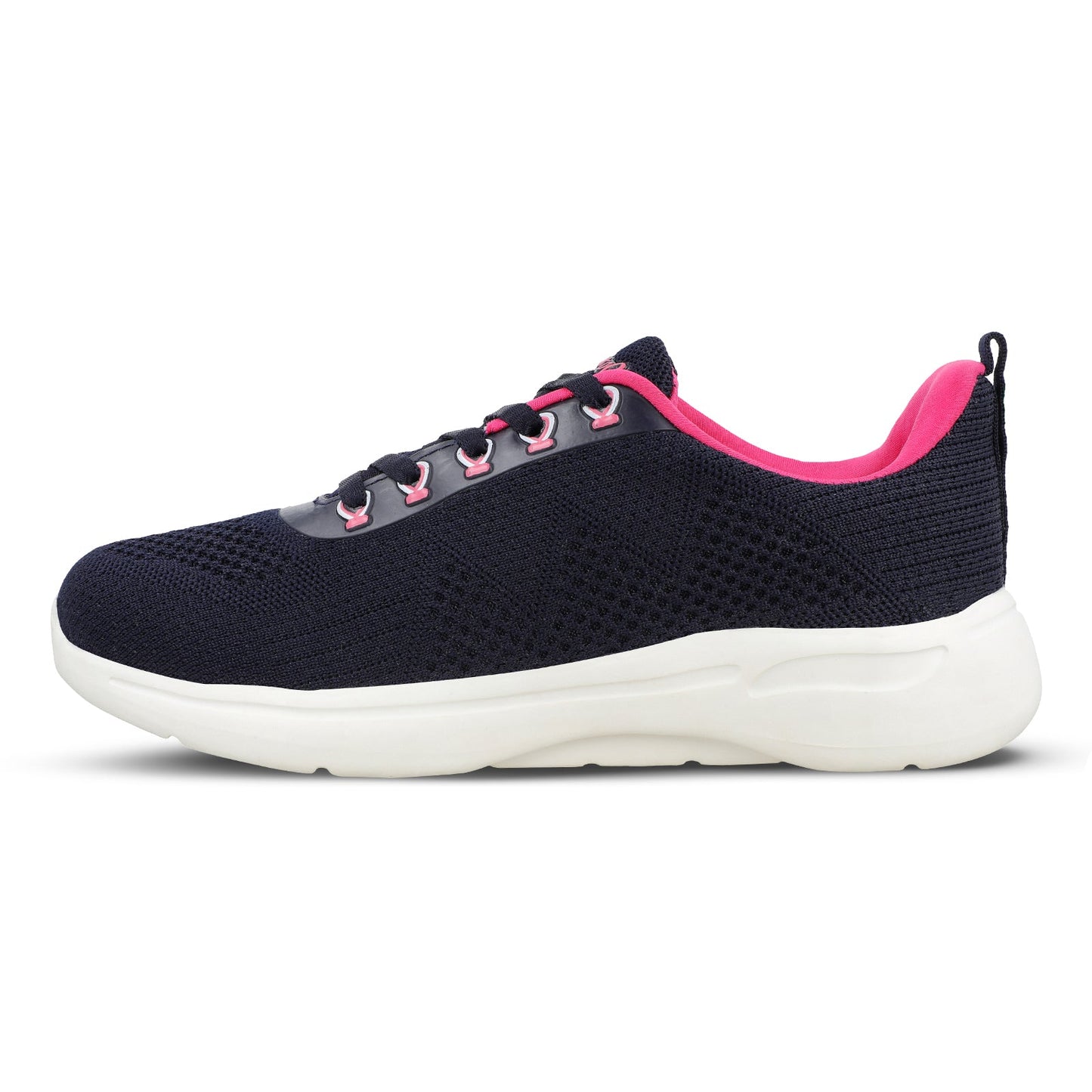 Women's Lace-up Walking Shoes - WS9902 Navy Blue