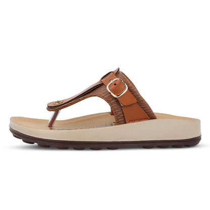 Women's Daily Wear Sandals - WLP71216 Brown