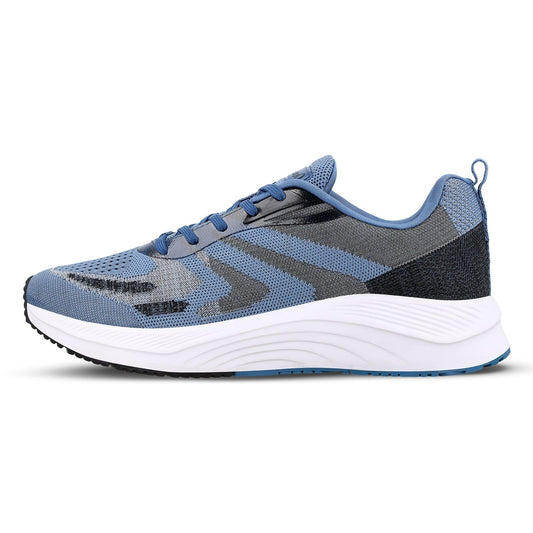 Walkaroo Men Sports Shoe - WS9109 Steel Blue - Walkaroo Footwear