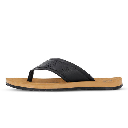 Men's Daily Wear V-Strap Sandals - WGP50010 Black