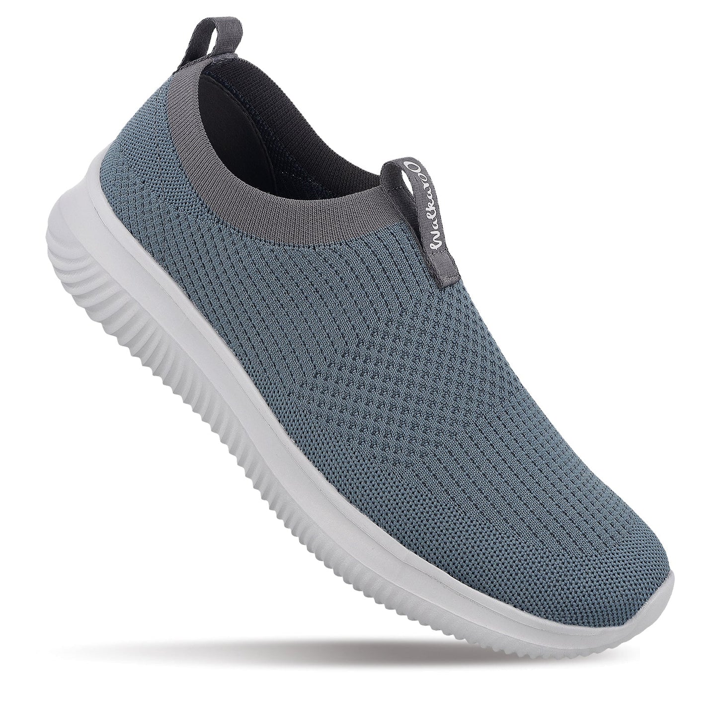 Men`s Slip-on Walking Shoes - WS9551 Cyan Grey