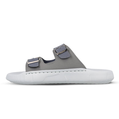 Men's Daily Wear Sandals - FGP45004 Light Grey Navy Blue