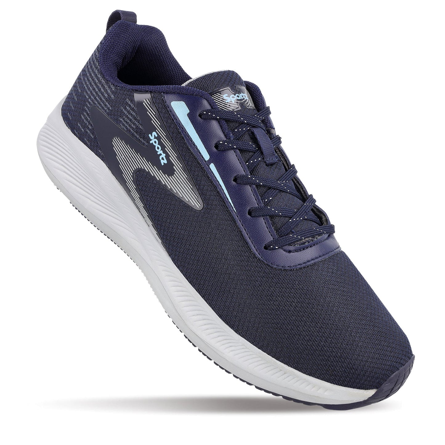 Stylex Men's Lace-up Sports Shoe - Navy Blue