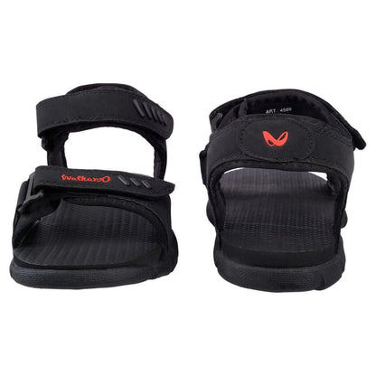 Walkaroo Boys Strappy Floater Sandals - 4509 Black