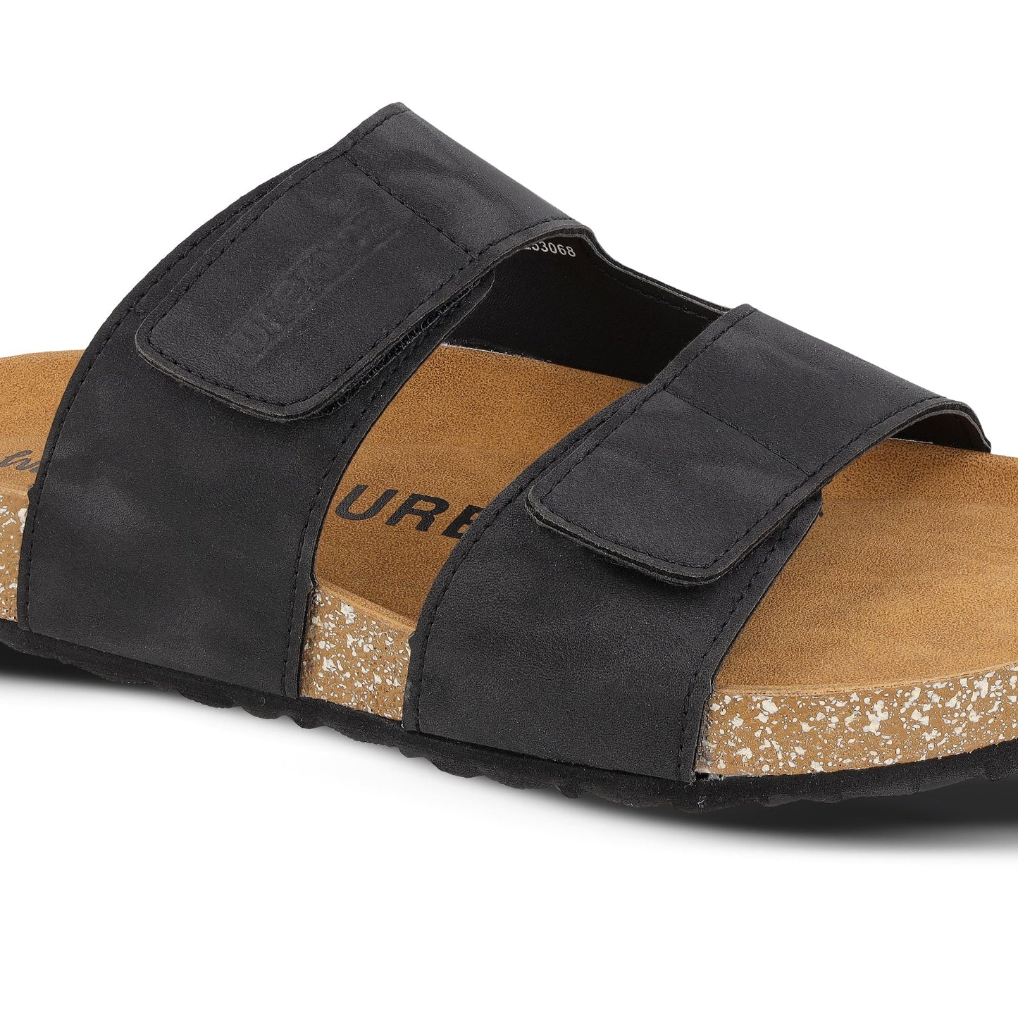 URBANOZ Men's Comfort Sandals - WGE53068 Black