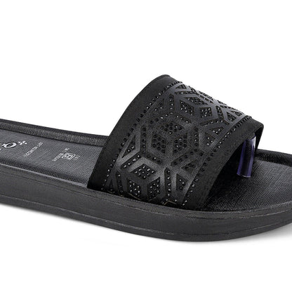 Women's Slide Sandals  - WE2355 Black