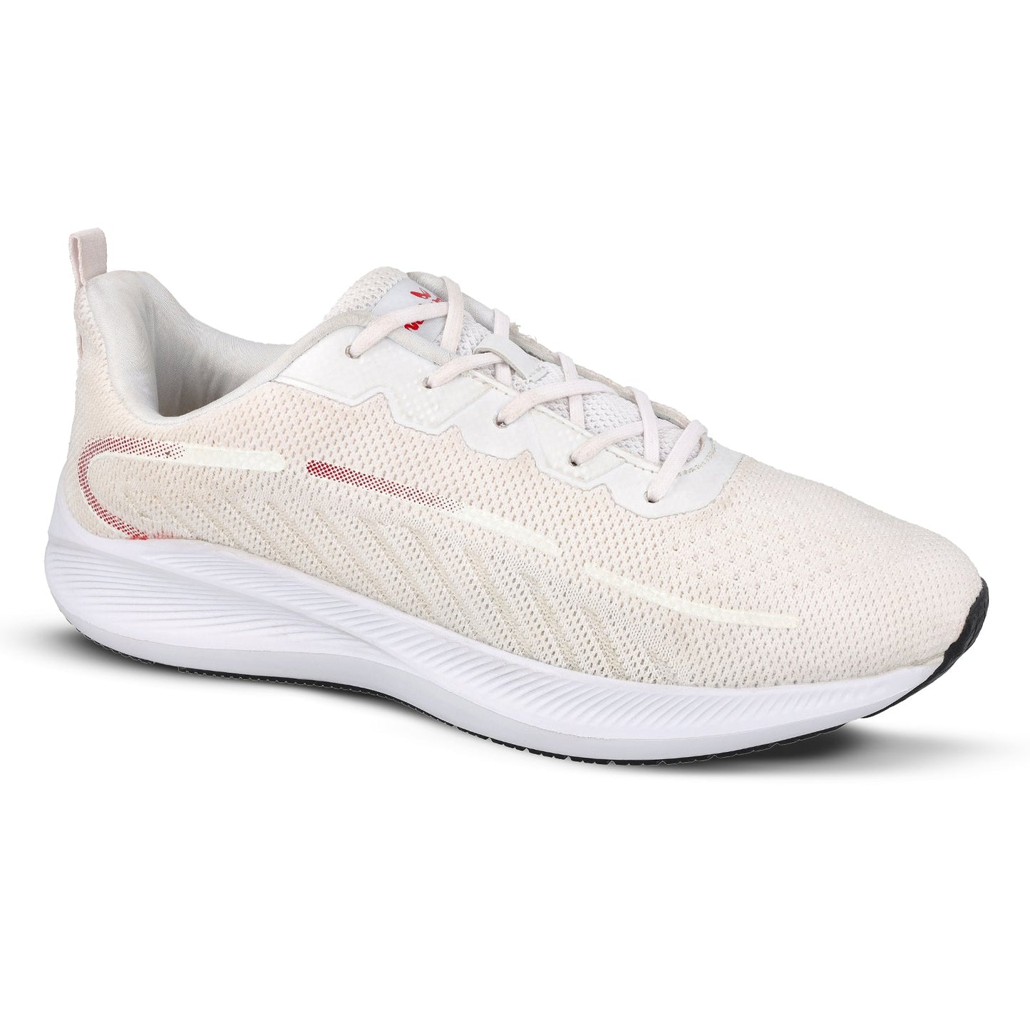 Walkaroo Running Shoes for Men - WS9077 White - Walkaroo Footwear