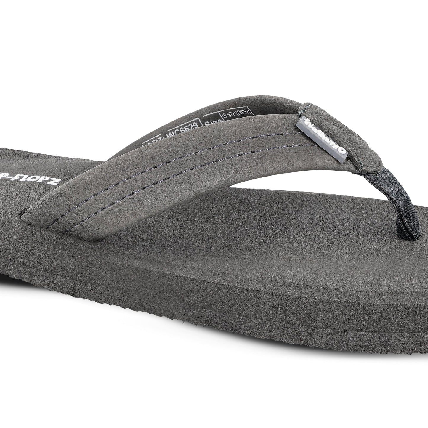 Men's Flip-Flop Slippers - WC6629 Grey