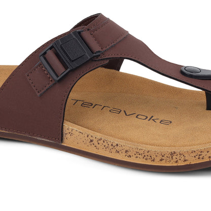Men's Daily Wear Sandals - WGR53387 Brown