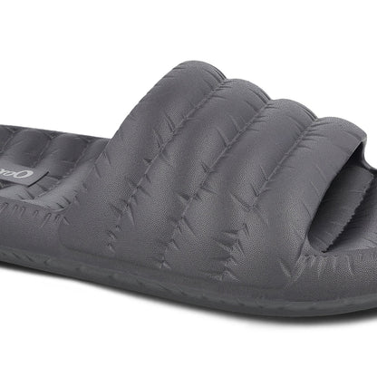Men's Flip Flop Sliders  - WC8770 Dark Grey