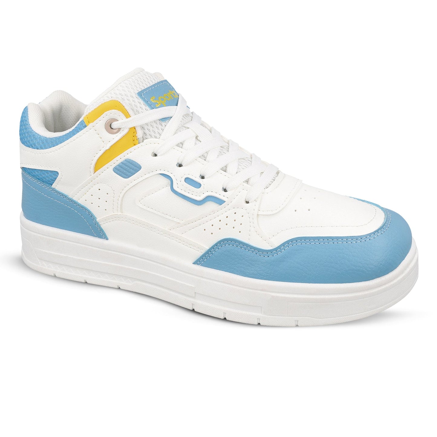 Men's Sports Sneakers - WY3485 White Blue