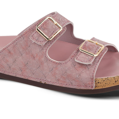 Women's Comfort Sandals - WLP74046 Dusty Rose