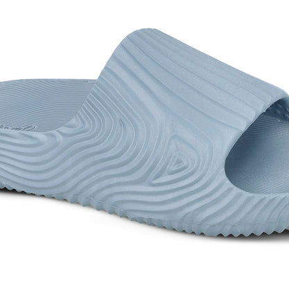 Men's Flip Flop Sliders  - WC8769 Aqua Blue