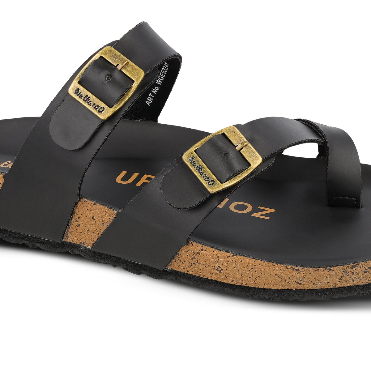 Men's Comfort Sandals - WGE53241 Full Black