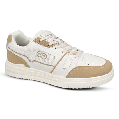 Men's Sports Sneakers - WY3489 White Beige