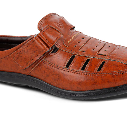 Men's  Roman Sandals - WGR58009 Tan