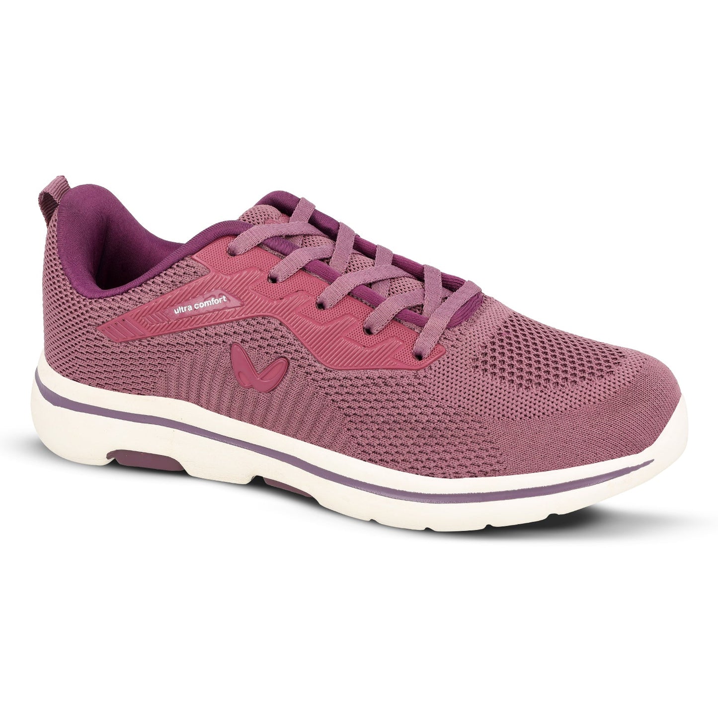 Women's Lace-up Walking Shoes - WS9901 Magenta