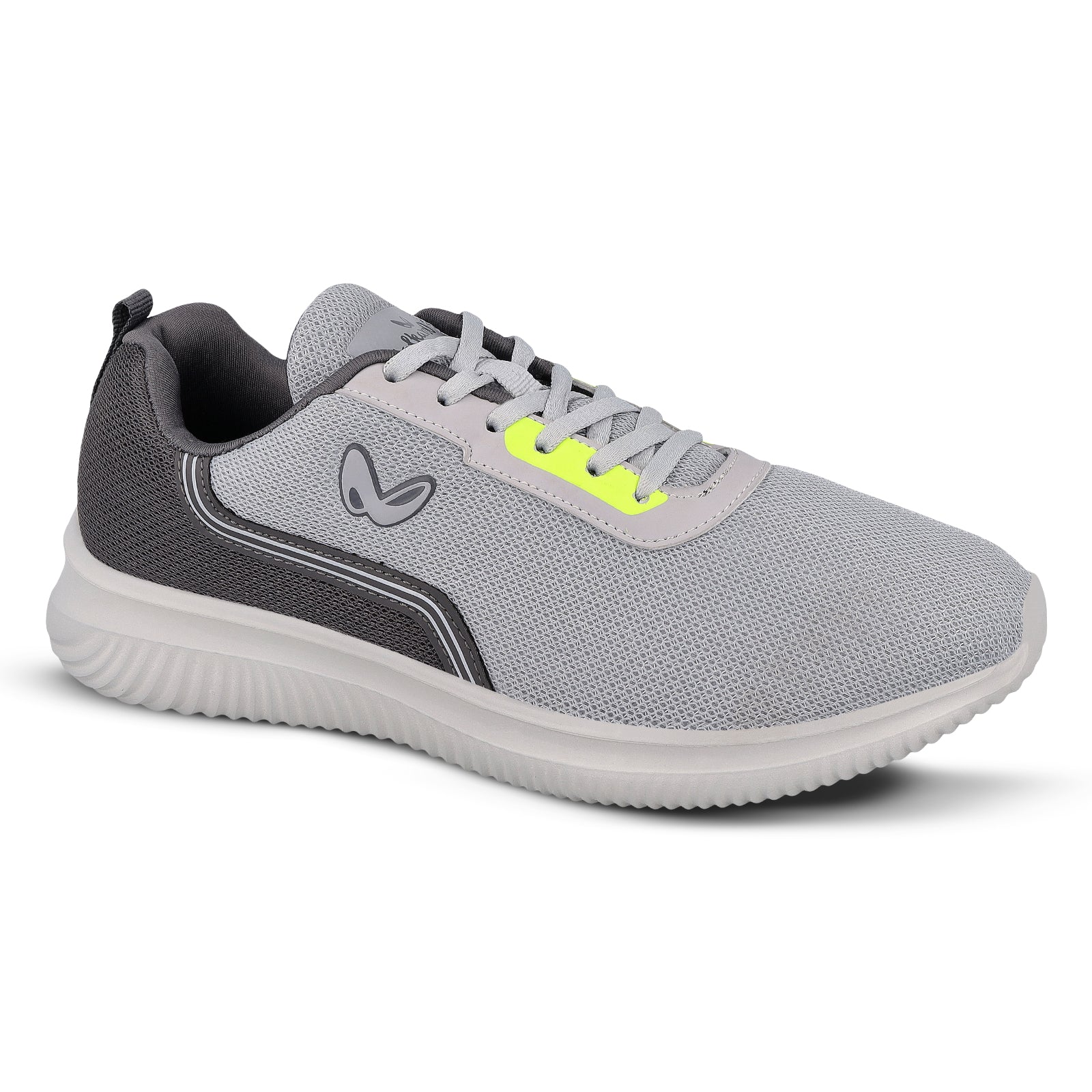 Walkaroo Men Lace-Up Training Shoes - WS9552 Grey - Walkaroo Footwear