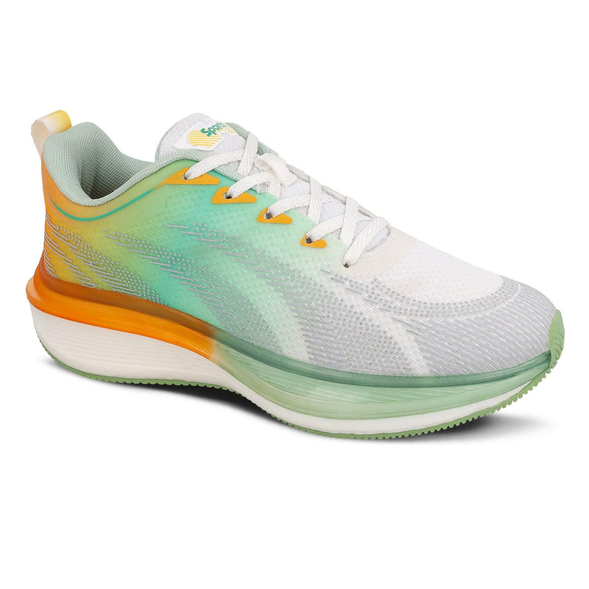 HYFLEX Men's Lace-up Sports Shoes - WS9150 Mustard Green