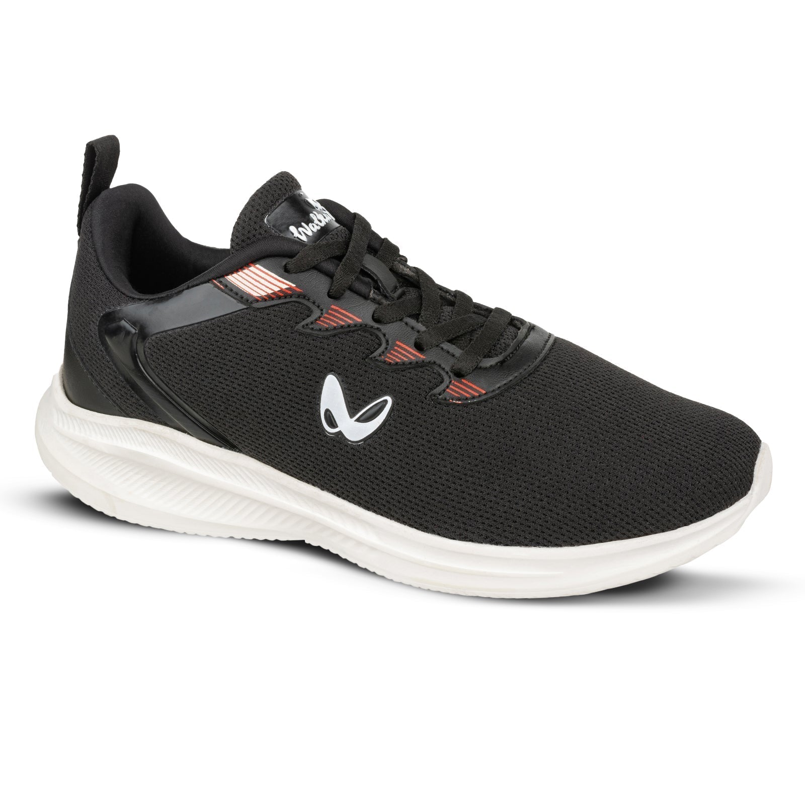 Walkaroo Running Shoes for Men - XS9760 Black - Walkaroo Footwear