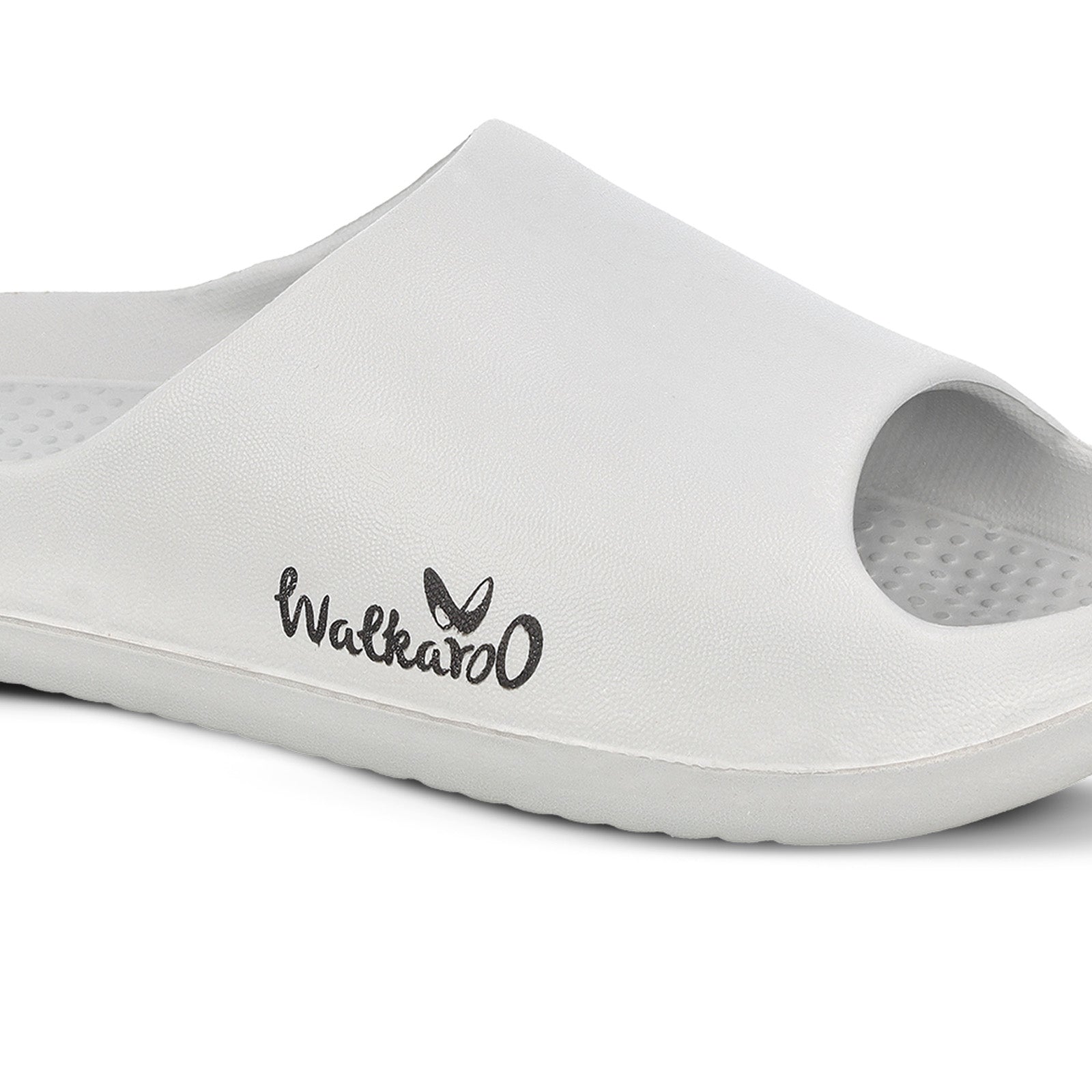 Walkaroo Boys Slider - WC4263 Light Grey - Walkaroo Footwear