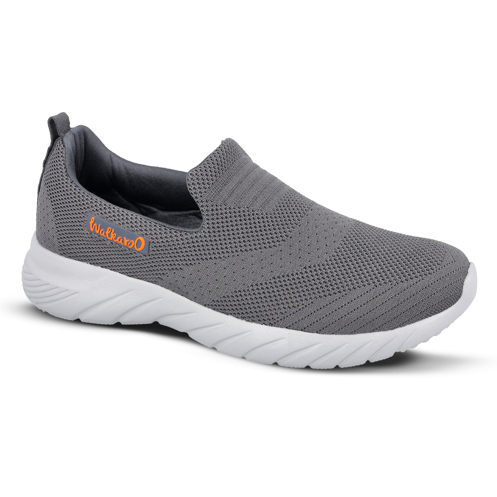 Walkaroo Belly Shoes for Men- XS9750 Grey - Walkaroo Footwear