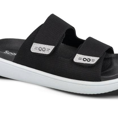 Men's Daily Wear Comfort Sandals - SGE28006 Black