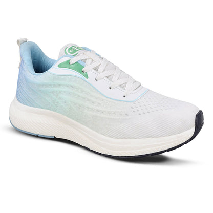 DANZO Men's Lace-up Sports Shoe - WS9147 White Sky