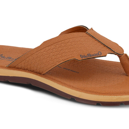 Men's Daily Wear V-Strap Sandals - WGP50022 Tan