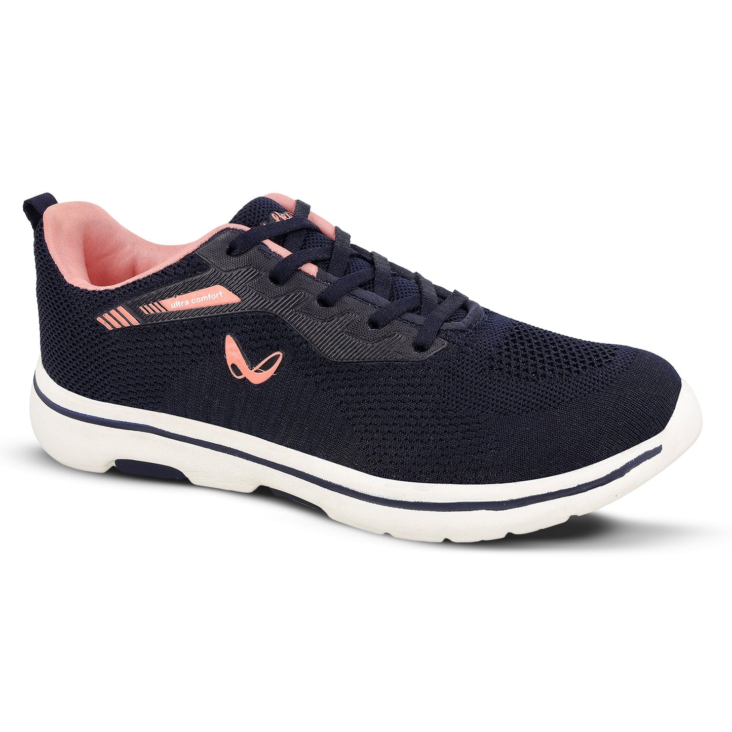 Women's Lace-up Walking Shoes - WS9901 Navy Blue