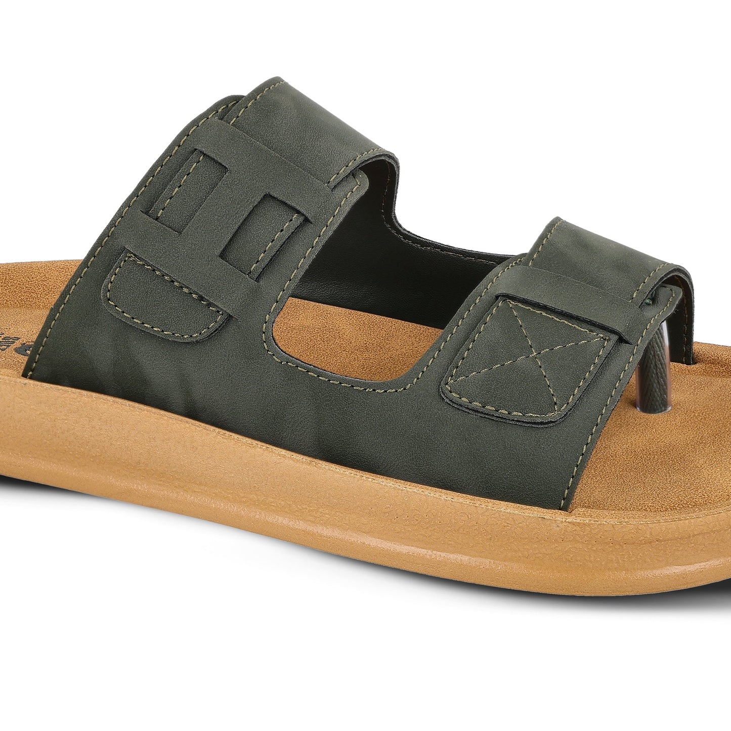 Men's Daily Wear Sandals - WGR53211 Olive