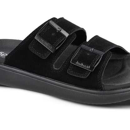 Men's Daily Wear Comfort Sandals - SGE28007 Black