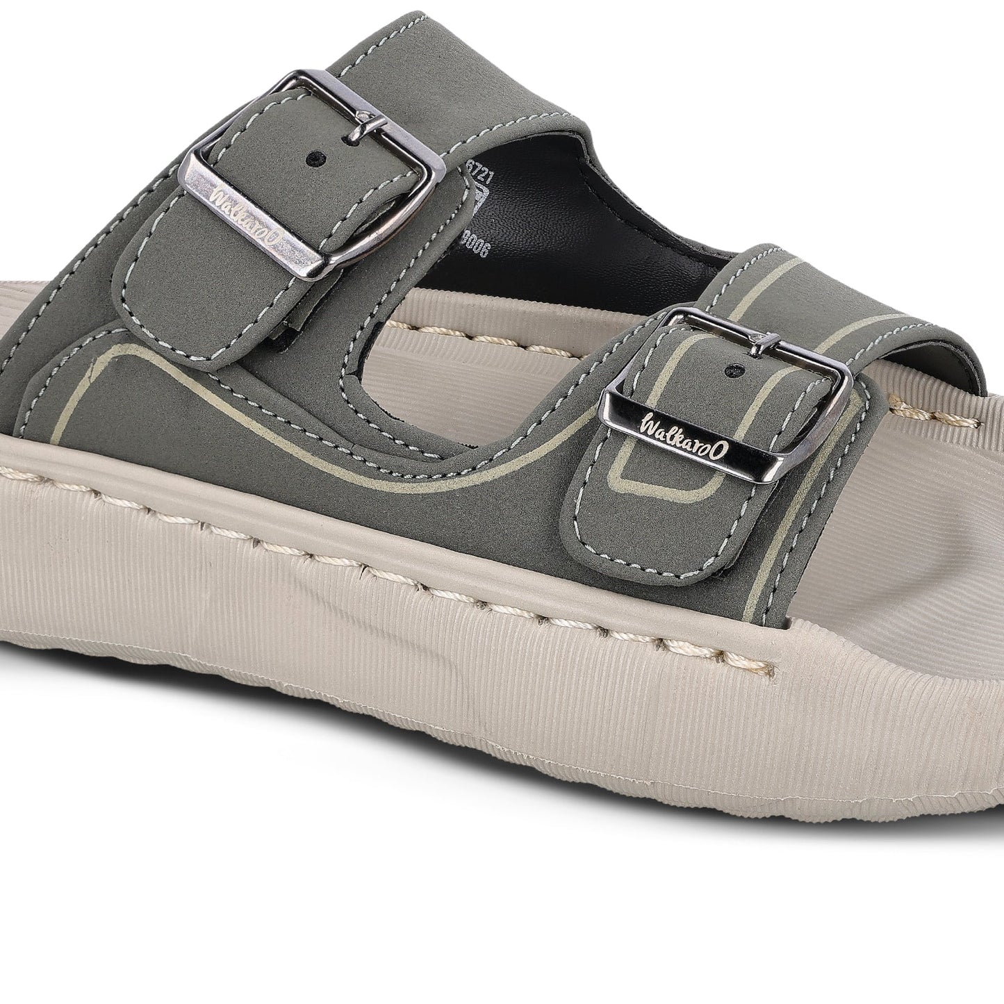 Men's Daily Wear Sandals - WC8764 Greige Olive