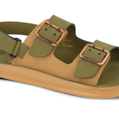 Men's Daily Wear Sandals - WGR58051 Olive
