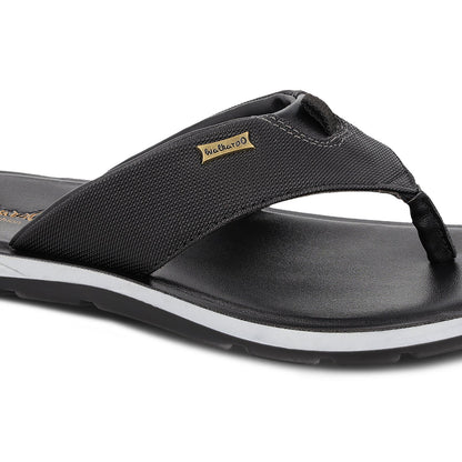 Men's Daily Wear V-Strap Sandals - WE1025 Black