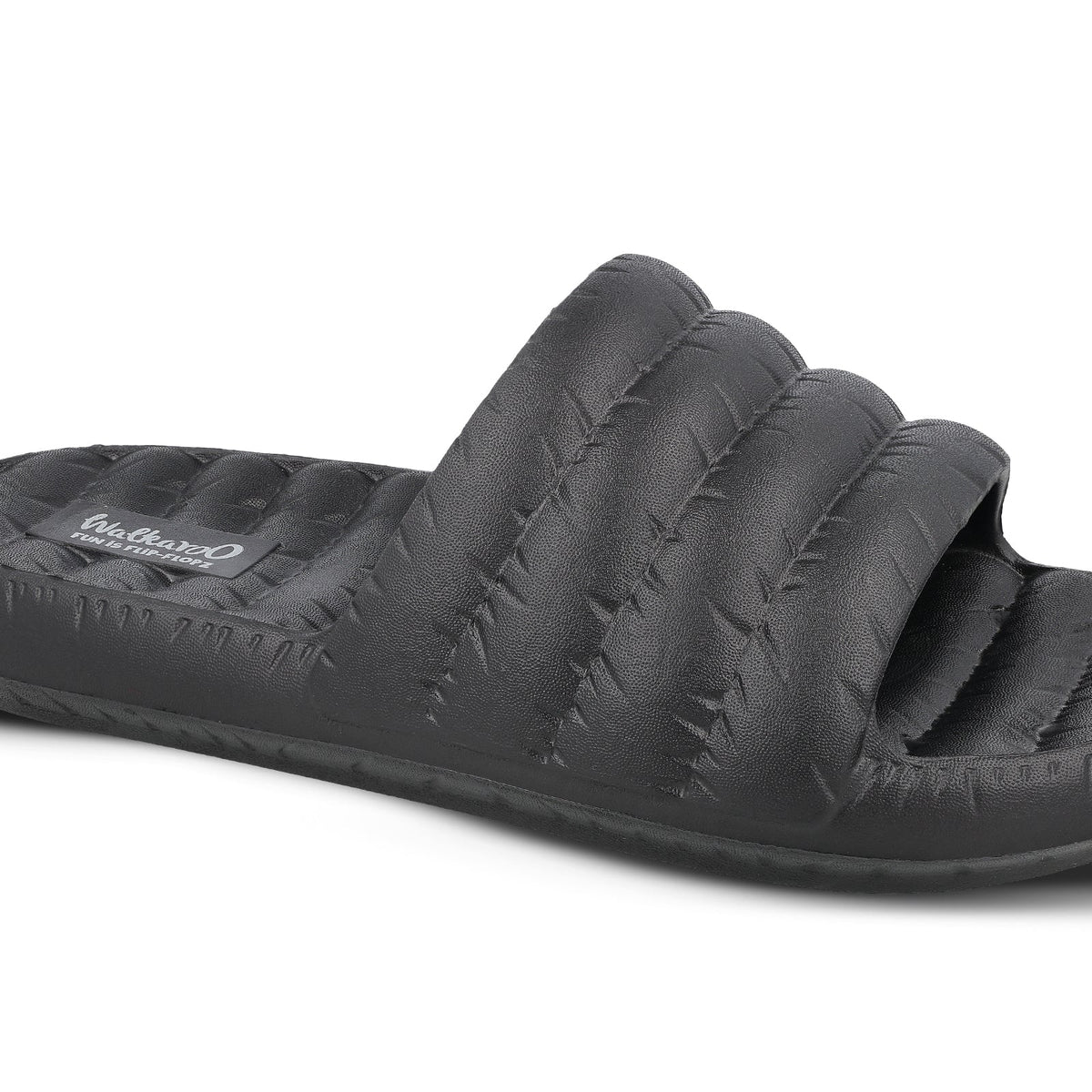 Men's Flip Flop Sliders  - WC8770 Black