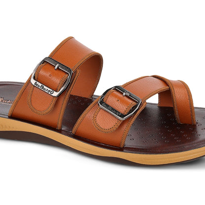 Men's Daily Wear Sandals- WE1341 Brown