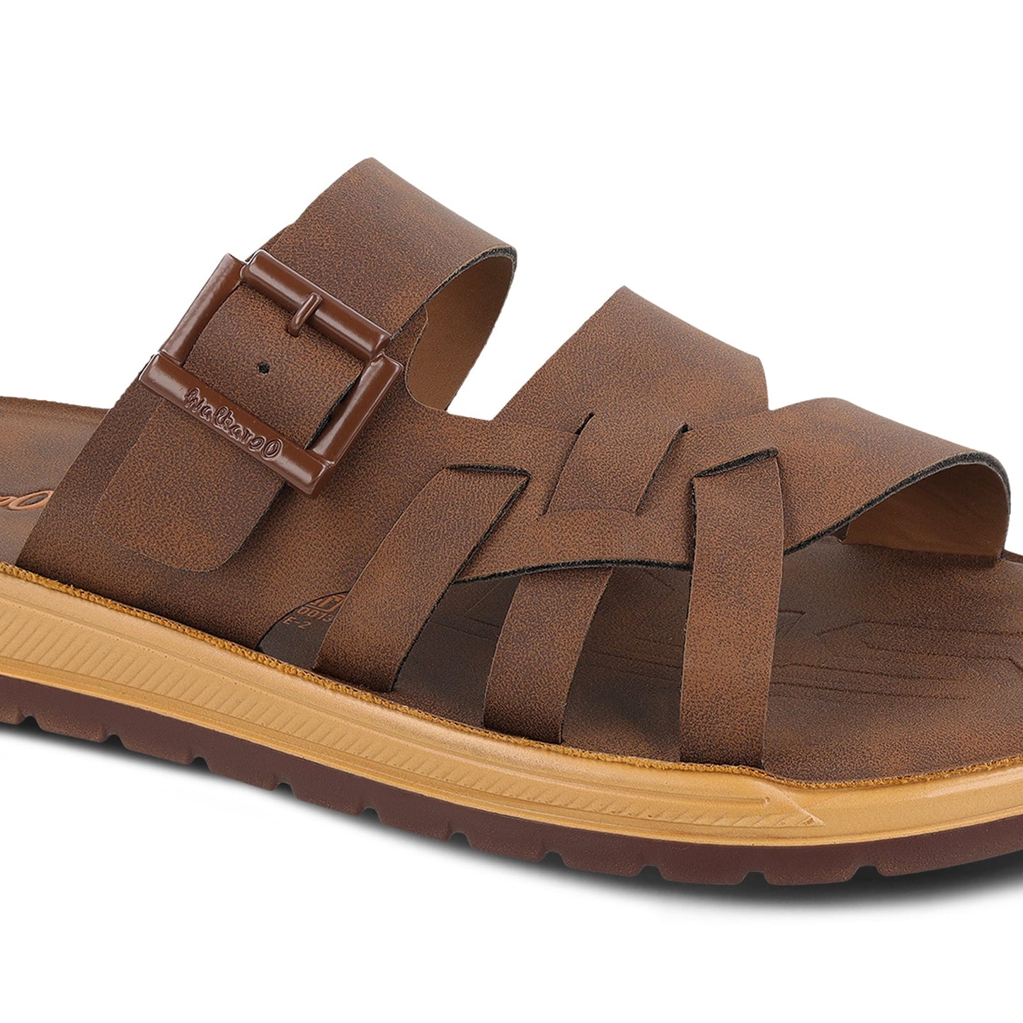 Men's Daily Wear Sandals - WGP53054 Brown