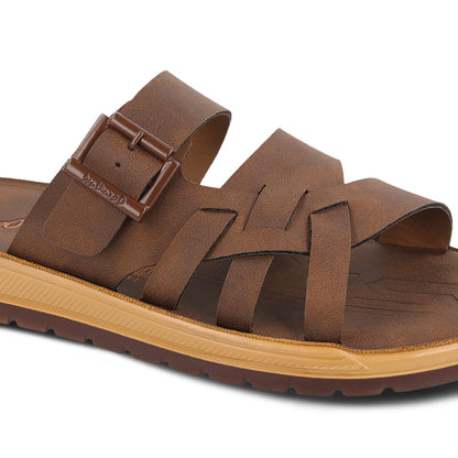 Men's Daily Wear Sandals - WGP53054 Brown
