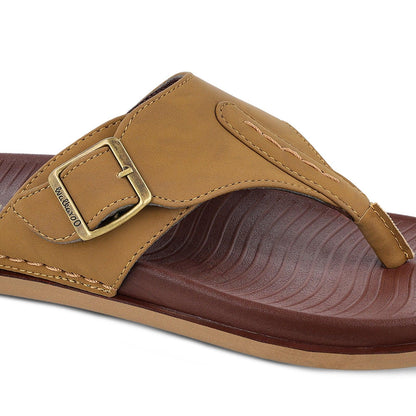 Men's Daily Wear Comfort Sandals - WE1024 Yellowish Tan